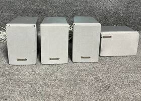 Sb-afc95 Panasonic Sb-pc89 3 Side Speakers And 1 Center Speaker Set Of 4 Sb-afc95 Panasonic Sb-pc89 3 Side Speakers And 1 Center Speaker Set Of 4