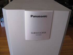 Sb-w20 Panasonic Subwoofer Speaker Tested Sounds Great