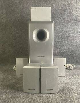 Sb-w440 Panasonic Home Theater Sound System Speaker Silver / Euc Works