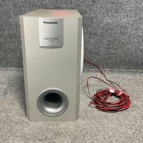 Sb-w70 Panasonic Passive Subwoofer For Home Theater Sound System In Silver