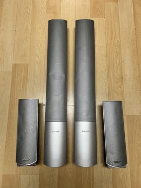 Sbsf931 Panasonic Sbsf930 Home Surround Sound Speakers 2- And
