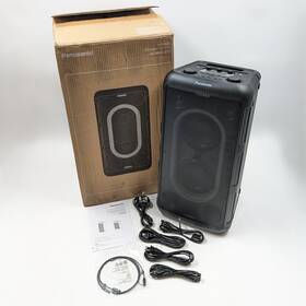 Sc-bmax10 Panasonic Wireless Portable Speaker System With Rgb Lighting 150w Black