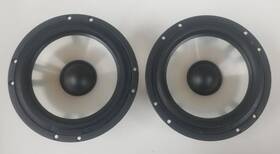 B124wf002 Paradigm Pair Of 6.5 Inch Woofers - Tested And Working Made In Canada