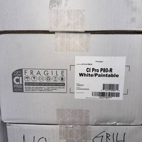 P-80r Paradigm Ci-pro Series Ceiling Speaker White Grill Paintable Brand New P-80r Paradigm Ci-pro Series Ceiling Speaker White Grill Paintable Brand New