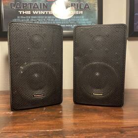 Cms330 Parasound Air Suspension Mini Speaker Pair Imp 4 Ohms 30 To 80 Watts