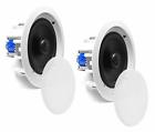 Pdic60t Pyle Ceiling Wall Mount Speakers Midbass Woofer Speaker Watts Peak