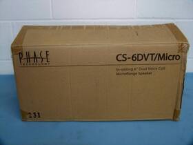 Cs-6dvt Phase Technology Cs-6dvt/micro Audio Professional Series In-ceiling Speaker