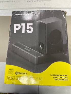 B0b2drwlmb Pheanoo 2.1 Compact Sound Bars For Tv With Subwoofer Hdmi Arc/bluetooth 5.0/o 1
