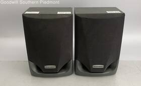 316p Philips Magnavox Fb Bookshelf Speaker Pair - Tested