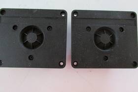 33502 Philips Pair Of 2 Vintage Dome Tweeter 2404 257