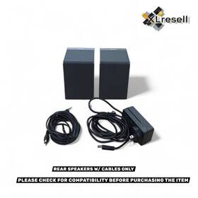 B8967 Philips Wireless Rear Speakers Right And Left With Cables