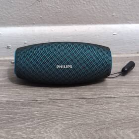 Bt6900a Philips Everplay Portable Bluetooth Weatherproof Speaker Blue No Charger