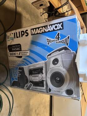 Fw540c Philips Magnavox 4 Speaker Surround Sound Read Description Fw540c Philips Magnavox 4 Speaker Surround Sound Read Description