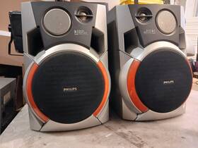 Fwb-c255 Philips Fwb-c255/17 Stereo Speakers 3-way. With Cables