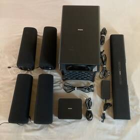 Sw5530b Philips Phillips Model Sw5530b/37 Cinema Speaker Bluetooth Surround Sound System
