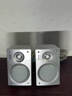 Cs-3950d Phillips Rare Vintage Philips Advanced Technology 2-way Speakers - 8 Ohm