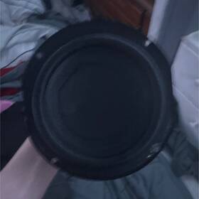 A11ec20-51f Pioneer 6 Inch Subwoofer Speaker 60w Black Wired 8 Ohms Banana Jack