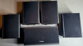 B-dv55st-k Pioneer 5 Surround Sound Speaker Set 40 Watt Model