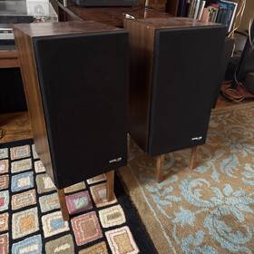 Hpm-30 Pioneer Hpm 30 Pair Of Speakers 60w Rms 3way With Stands. Very Nice