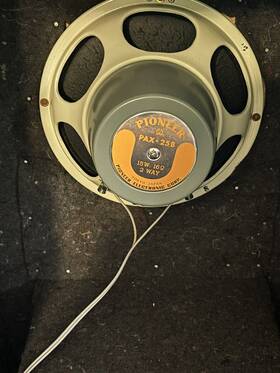 Pax-25b Pioneer 2 Way 15w 16ohms Coaxial Speaker Loudspeakers Pair