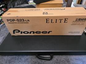 Pdp-s23-lr Pioneer Elite Speaker System New/sealed