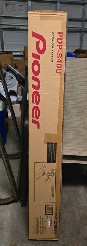 Pdp-s40u Pioneer Pdps40u Speaker System - Brand New In Box