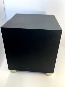 Pivh012690wl Pioneer Pivh013847wl Model S-12w Serial # Subwoofer Tested Working Black