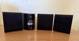 S-12f Pioneer Set Of 4 Front Surround Satellite Speakers 6 Home Theater