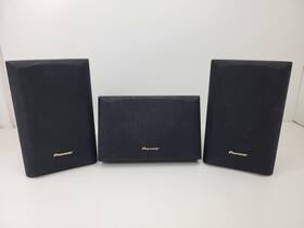 S-cr205 Pioneer Front/surround Sound Speakers Pair Center Speaker 3 Total