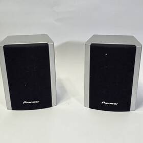 S-fcrw861-s Pioneer S-fcrw710-k Compact Home Theater Speakers Pair 100w 8 Ohm Silver Black