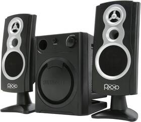 Ss-4697 Pixxo 2.1 Channel 7 Watts Stereo Satellite Subwoofer Computer Speakers