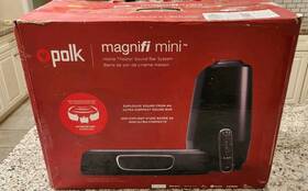 Polk 695976403247 Audio Magnifi Mini Home Theater Sound Bar System Wireless Subwoofer