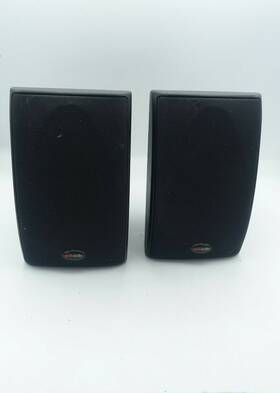 Rm6751 Polk 747192110871 Pair Of Black Surround/satellite Speakers