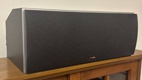 Am1515-a Polk Audio Monitor Center Channel Speaker Cs1 Black Silver
