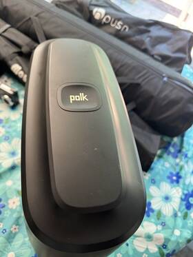 Am9117041742268 Polk Magnifi Mini Black Home Compact Subwoofer. With Power Cord. Audio