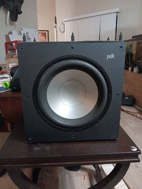 300414-01-00-101 Polk Audio Monitor Xt12 12 Inch 100w Subwoofer - Black Used