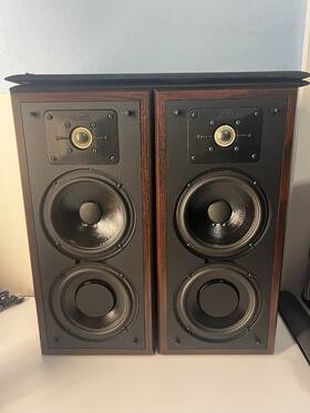 5jr-35562 Polk Audio Monitor Series 5 3-way 125w Bookshelf Speakers
