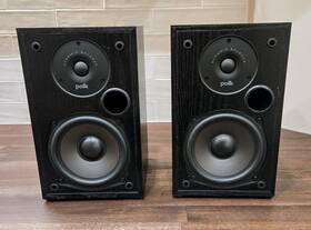Am1501-a Polk Audio R15 Bookshelf Speakers 2 Way Dynamic Black Loudspeaker