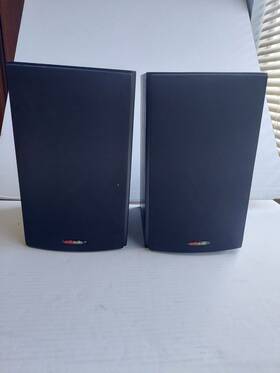 Am156552254 Polk Audio T15 Home Theater Bookshelf Pair Speakers Black Inch Sound Great