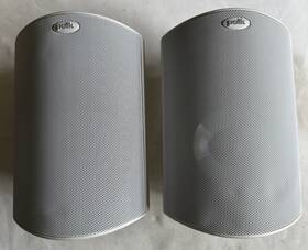 Am408813164 Polk Audio Atrium 4 White 2pc Outdoor Speakers