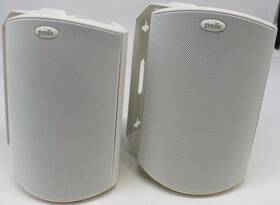 Am408813751 Polk Audio Atrium 4 Indoor Outdoor Speaker Pair White 2 Speakers All Weather