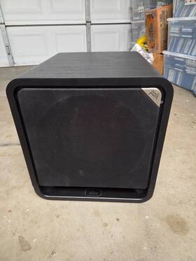 Am7416 Polk Audio Hts 10 Inch 100w Subwoofer - Black/walnut