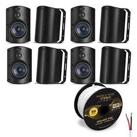 Atr5b41425 Polk Audio Atrium 5 All Weather Outdoor Loudspeaker Cable Bundle - 8 Pack Atr5b41425 Polk Audio Atrium 5 All Weather Outdoor Loudspeaker Cable Bundle - 8 Pack