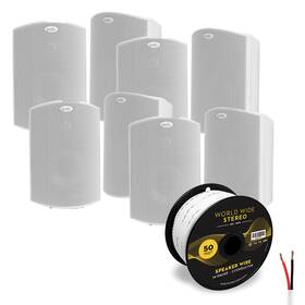 Atr6b41425 Polk Audio Atrium 6 All Weather Outdoor Loudspeaker Cable Bundle - 8 Pack Atr6b41425 Polk Audio Atrium 6 All Weather Outdoor Loudspeaker Cable Bundle - 8 Pack