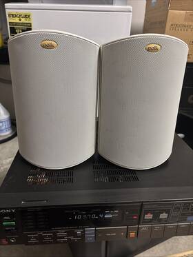 Atrium50 Polk Audio Atrium 5 All-weather Outdoor Loudspeakers - Pair White Tested