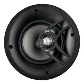 Aw4060 Polk Audio V60 6.5 Inch Vanishing In Ceiling Speaker - Each White