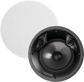 Aw8001-a Polk Audio 80f/x-rt In-ceiling 2-way Round Surround Speakers 8 Inch Woofer Pair