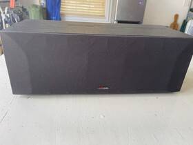 Csi25 Polk Audio Model Center Channel Speaker-black