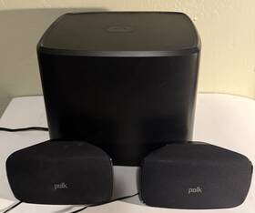 Ds82 Polk Audio Ds83 Model Left / Right Wireless Rear Speakers Power Cords Subwoofer
