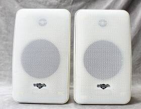 43305 Polk Audio M2aw Pair Of White M Series Bookcase Speakers- -working Great